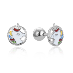 Pendientes Plata Unicornios 2300108/3