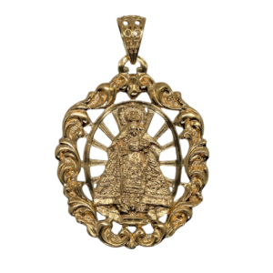 Medalla Plata Chapada Virgen del Viso Salas RH150523CH
