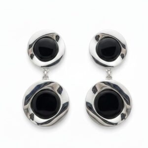 Pendientes Plata Azabache T199263