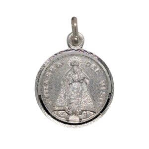 Medalla Plata Virgen del Viso Salas P20F3PMELI
