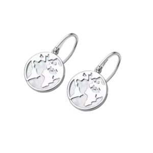 Pendientes Mundo Lotus Silver LP1949-4/1