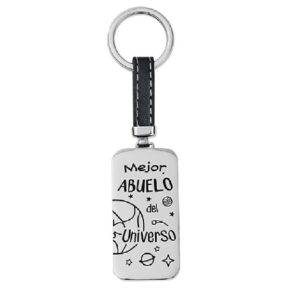 Llavero happy de acero abuelo 9107619